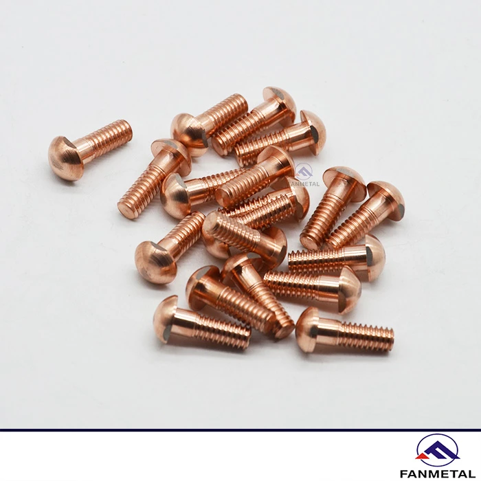 WCu Alloy Welding Electrode Screw